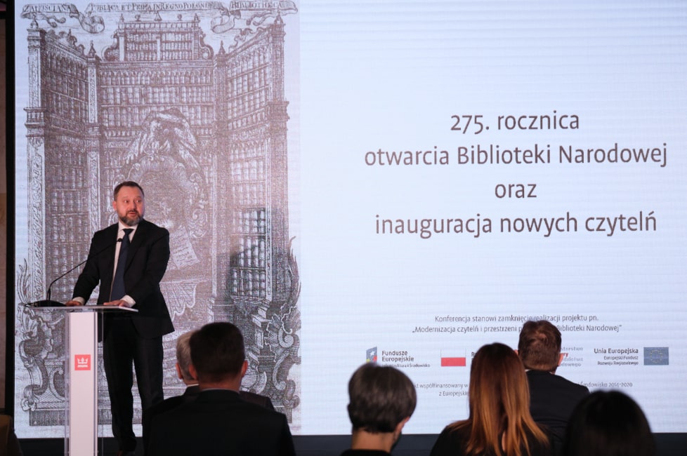 275. rocznica otwarcia Biblioteki Narodowej oraz inauguracja nowych czytelń