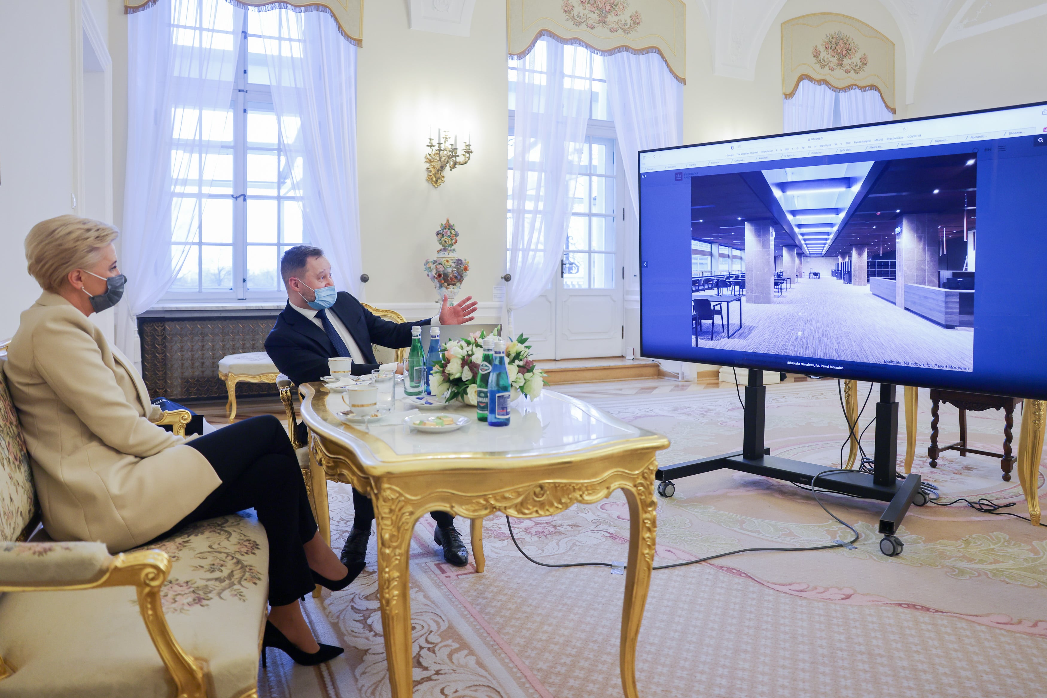 Spotkanie w Pałacu Prezydenckim dotyczące obchodów roku romantyzmu
