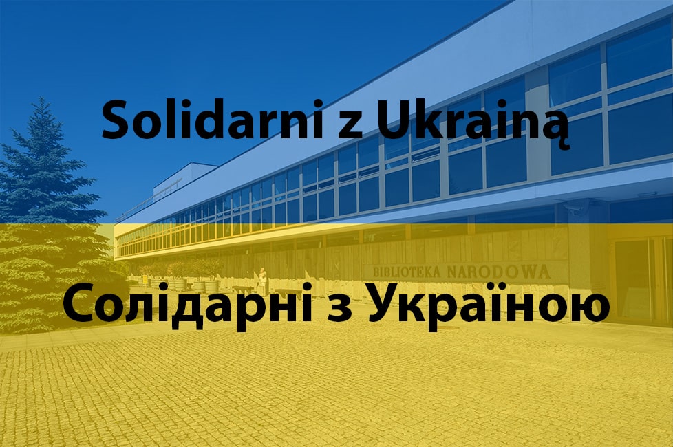 Biblioteka Narodowa wspiera Ukrainę