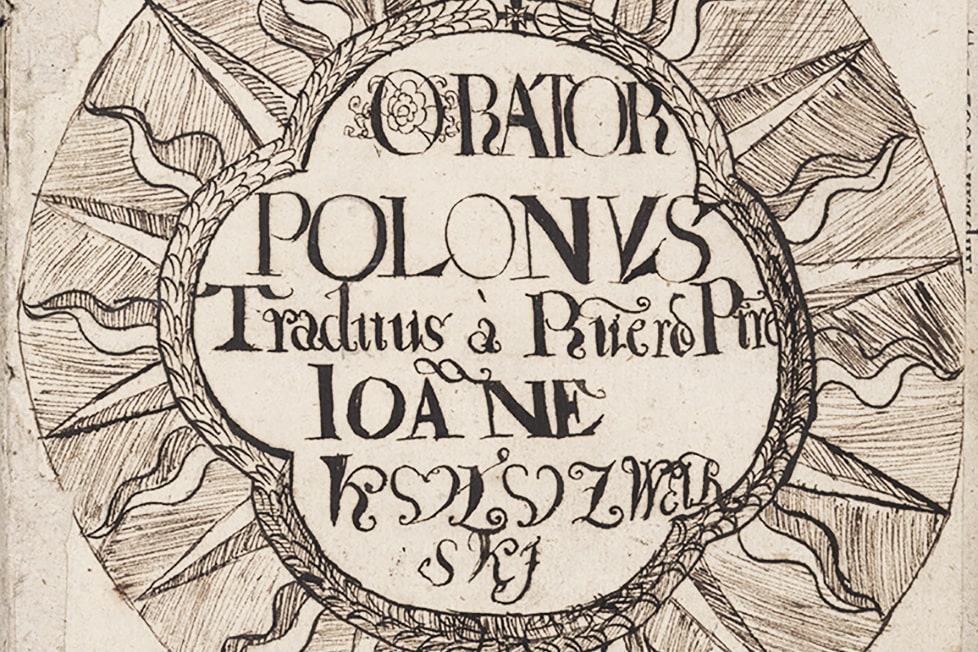 Rękopis <em>Orator Polonus</em> Jana Kołozwarskiego w Bibliotece Narodowej 