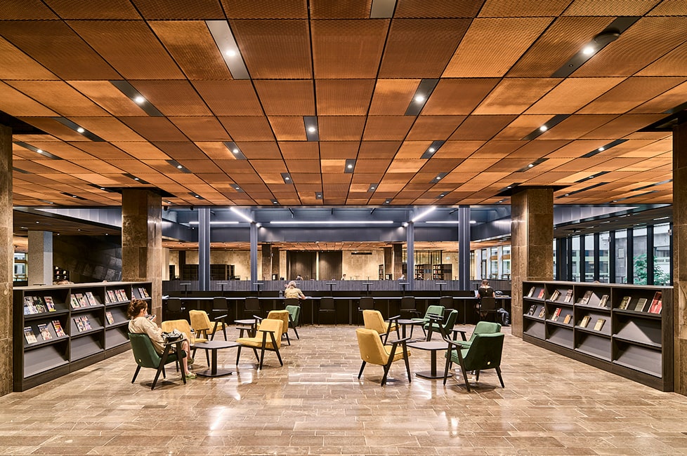 Nowe czytelnie Biblioteki Narodowej nagrodzone Property Design Award