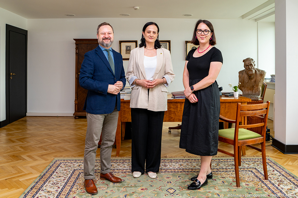 Wizyta przewodniczącej Stowarzyszenia Bibliotekarzy Ukrainy