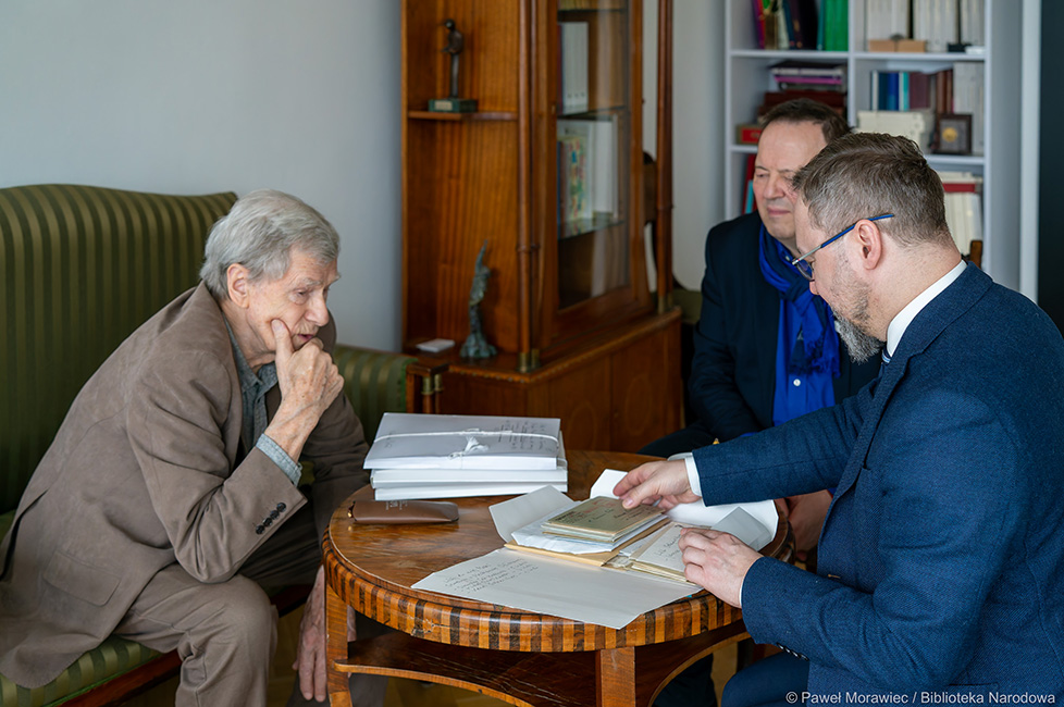 Archiwum Kazimierza Orłosia trafia do Biblioteki Narodowej