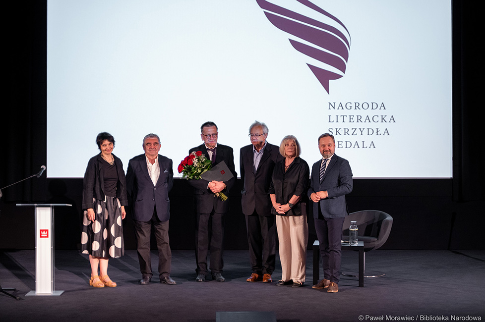 Andrzej Kopacki odebrał Nagrodę Literacką Skrzydła Dedala