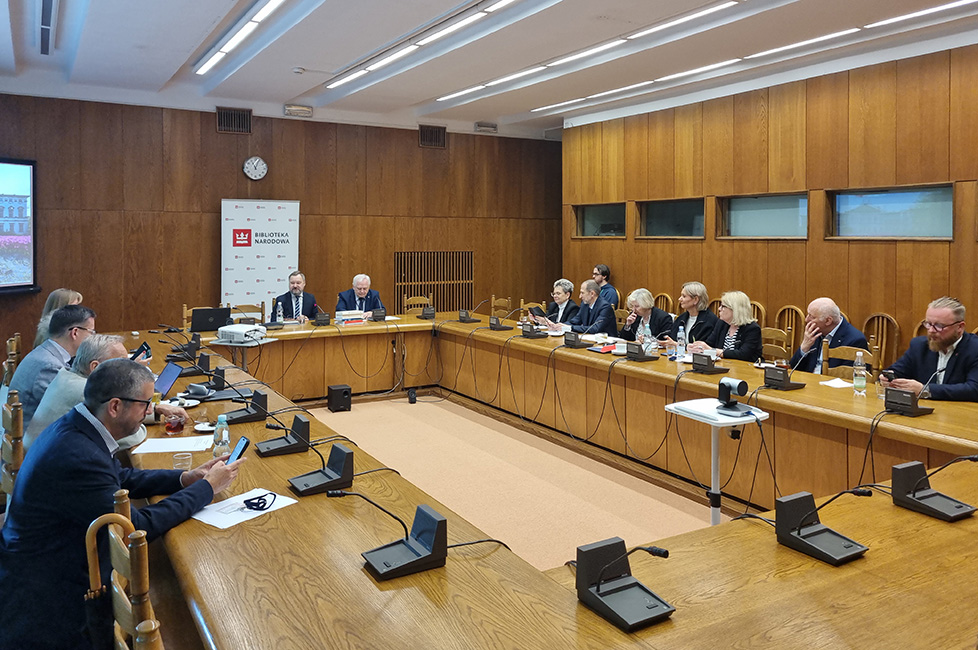 Posiedzenie Rady Naukowej Biblioteki Narodowej