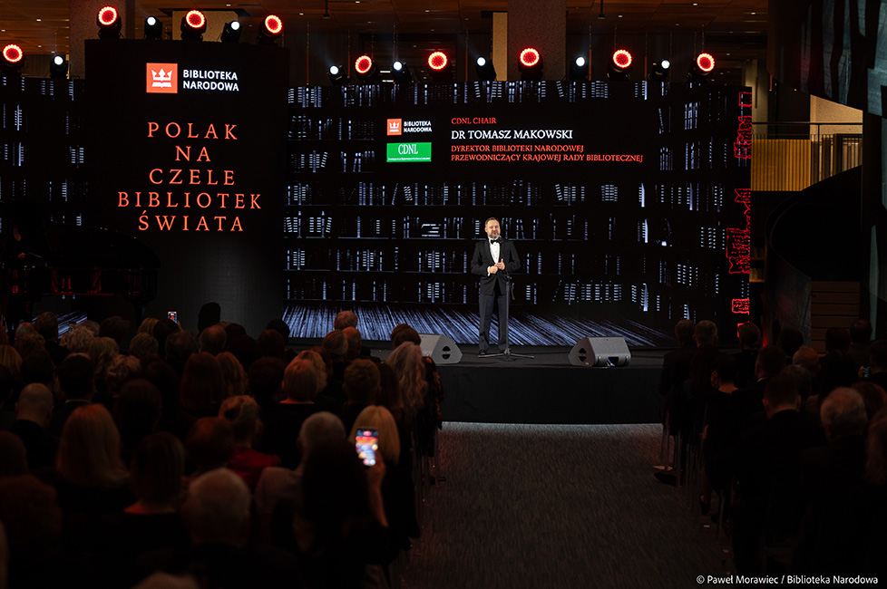 Polak na czele bibliotek świata - Tomasz Makowski Przewodniczącym Konferencji Bibliotek Narodowych
