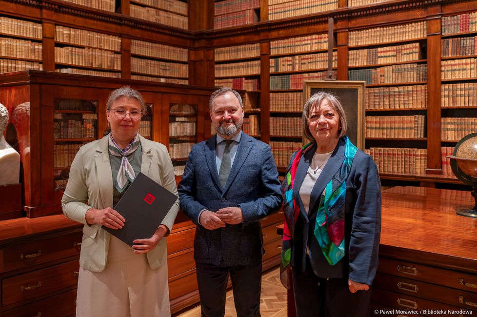 Agata Pietrzak pełnomocnikiem dyrektora Biblioteki Narodowej do spraw Narodowego Zasobu Bibliotecznego