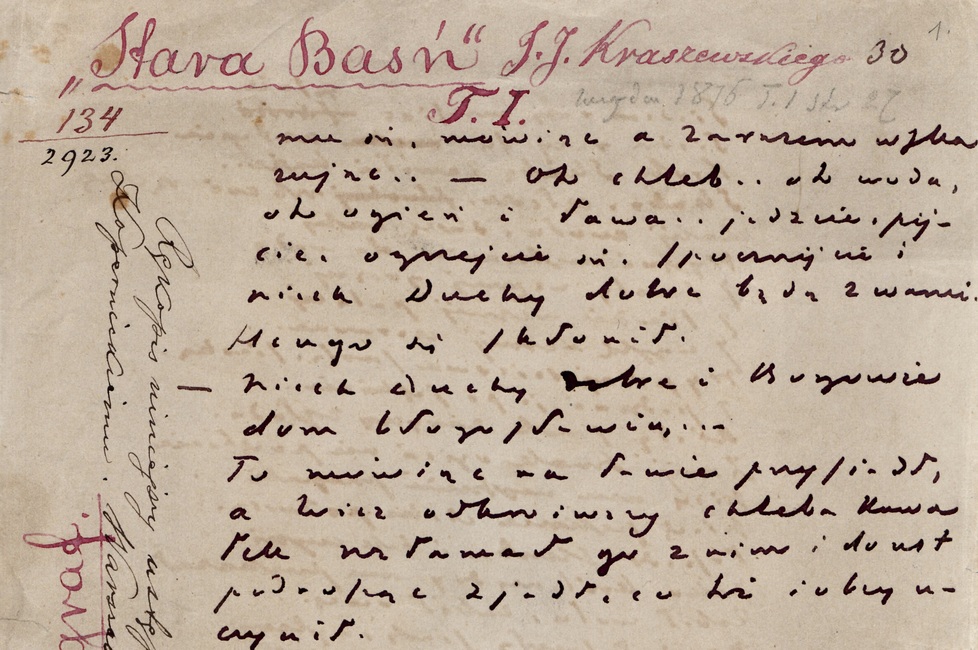 214. rocznica urodzin Józefa Ignacego Kraszewskiego