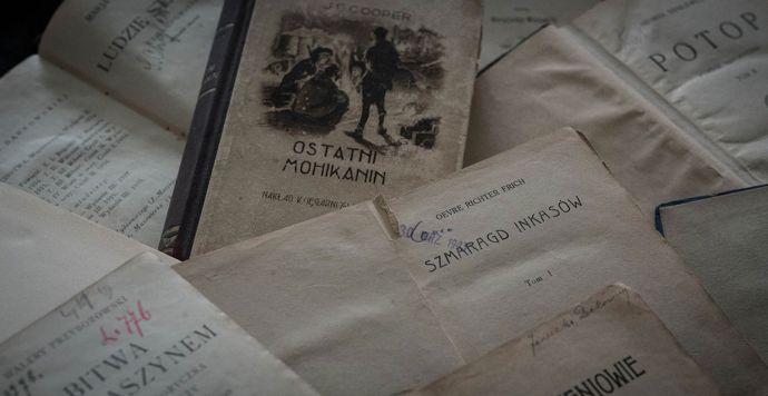 Powiększ obraz: Książki przekazane w darze Bibliotece Narodowej
