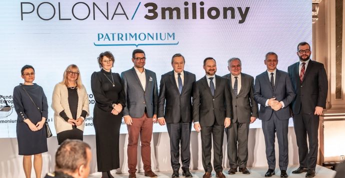 Powiększ obraz: Konferencja prasowa POLONA/3 miliony