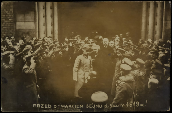 Paderewski przed otwarciem sejmu